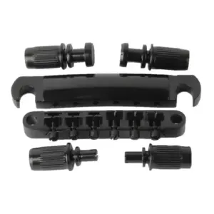 LP Guitar Tune-O-matic Bridge Set in Chrome, Gold, Black 17 S396981fb90cf4e1cacb822f4f35f8f179