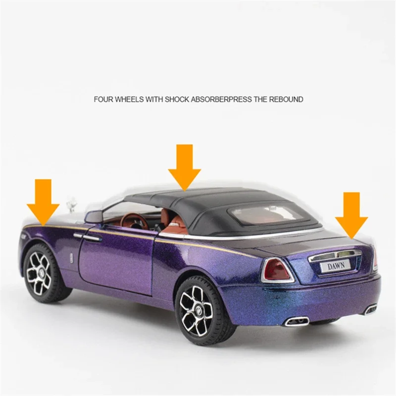 Luxurious 1:24 Scale Diecast Car Model 4 Luxurious 1:24 Scale Diecast Car Model - Image 4