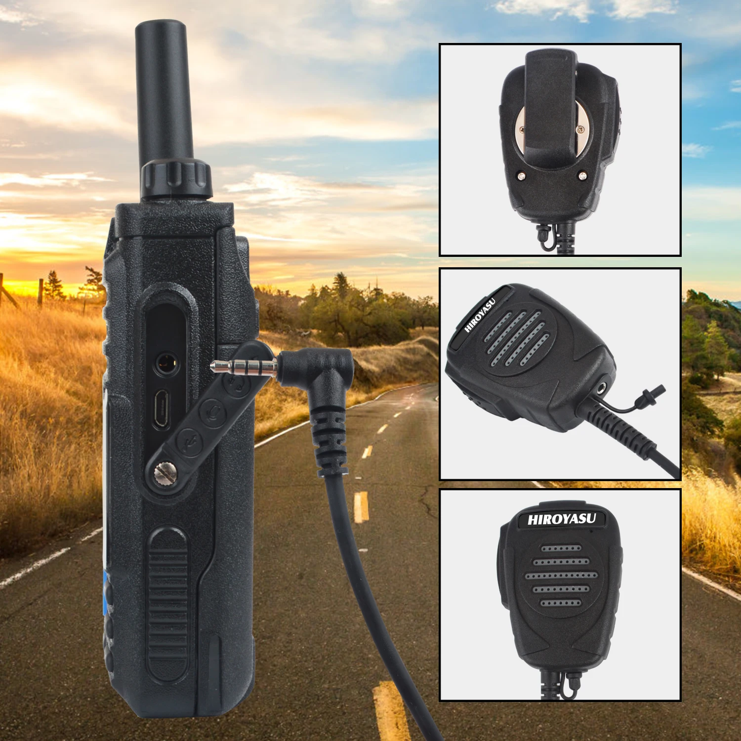 Hand Microphone Speaker for Walkie-Talkies 6 Hand Microphone Speaker for Walkie-Talkies - Image 6