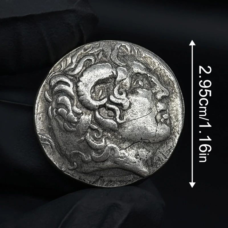 Alexander the Great Replica Coin - 29.5mm Copper 7 Alexander the Great Replica Coin - 29.5mm Copper - Image 7