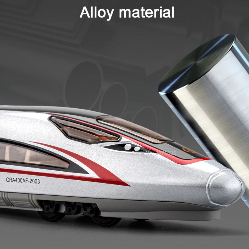 1:87 Scale High-Speed Railway Alloy Model 3 1:87 Scale High-Speed Railway Alloy Model - Image 3