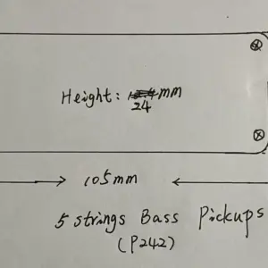 Professional 5-String Bass Pickup for Upgrades 11 S39decbe7452748678d2456b3c3db5eabb