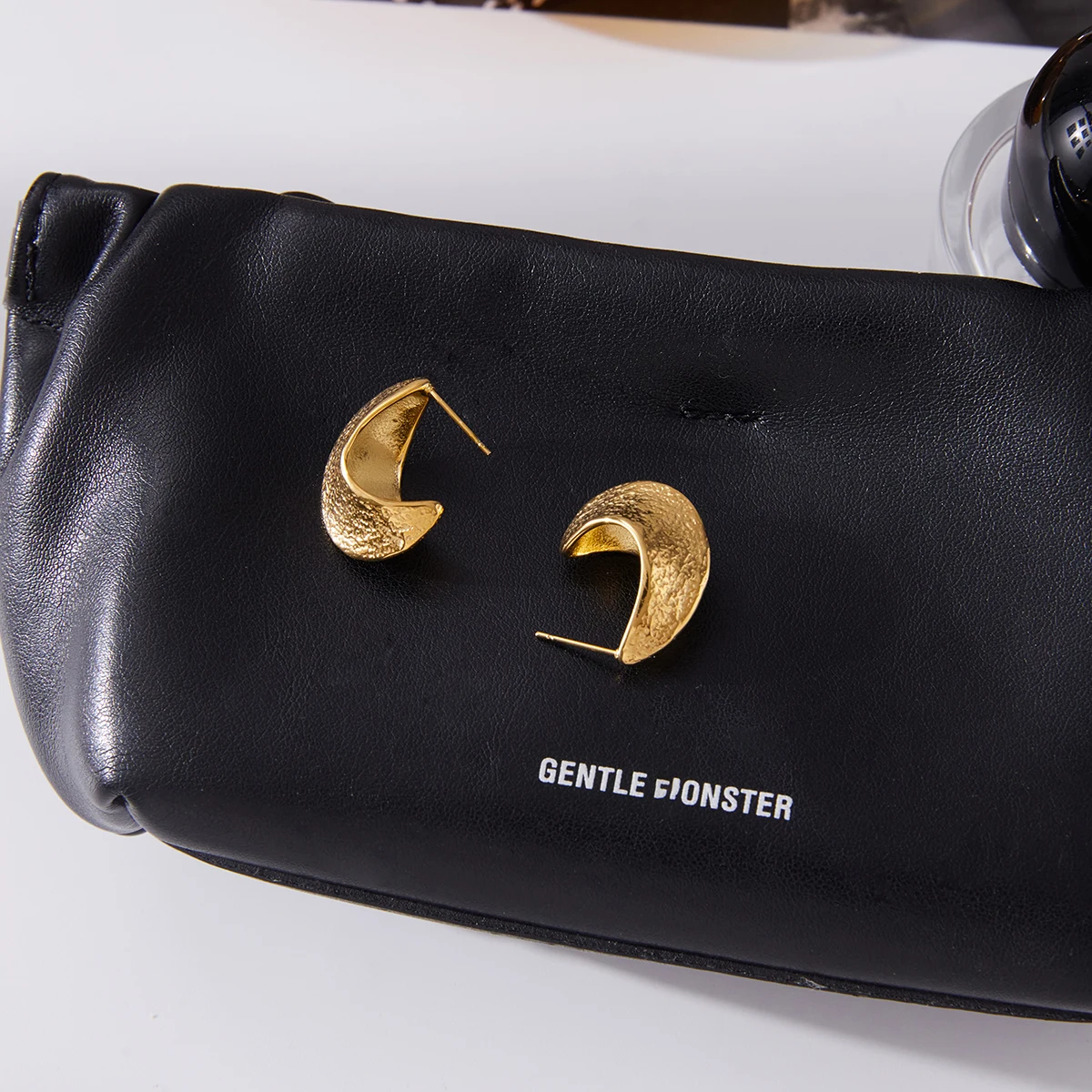 Stainless Steel Moon-Shaped Earrings 6 Stainless Steel Moon-Shaped Earrings - Image 6