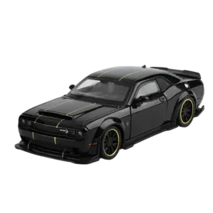 Green Dodge Challenger SRT Hellcat Diecast Model 19 S39fef86832074e45876666d5993ec550F