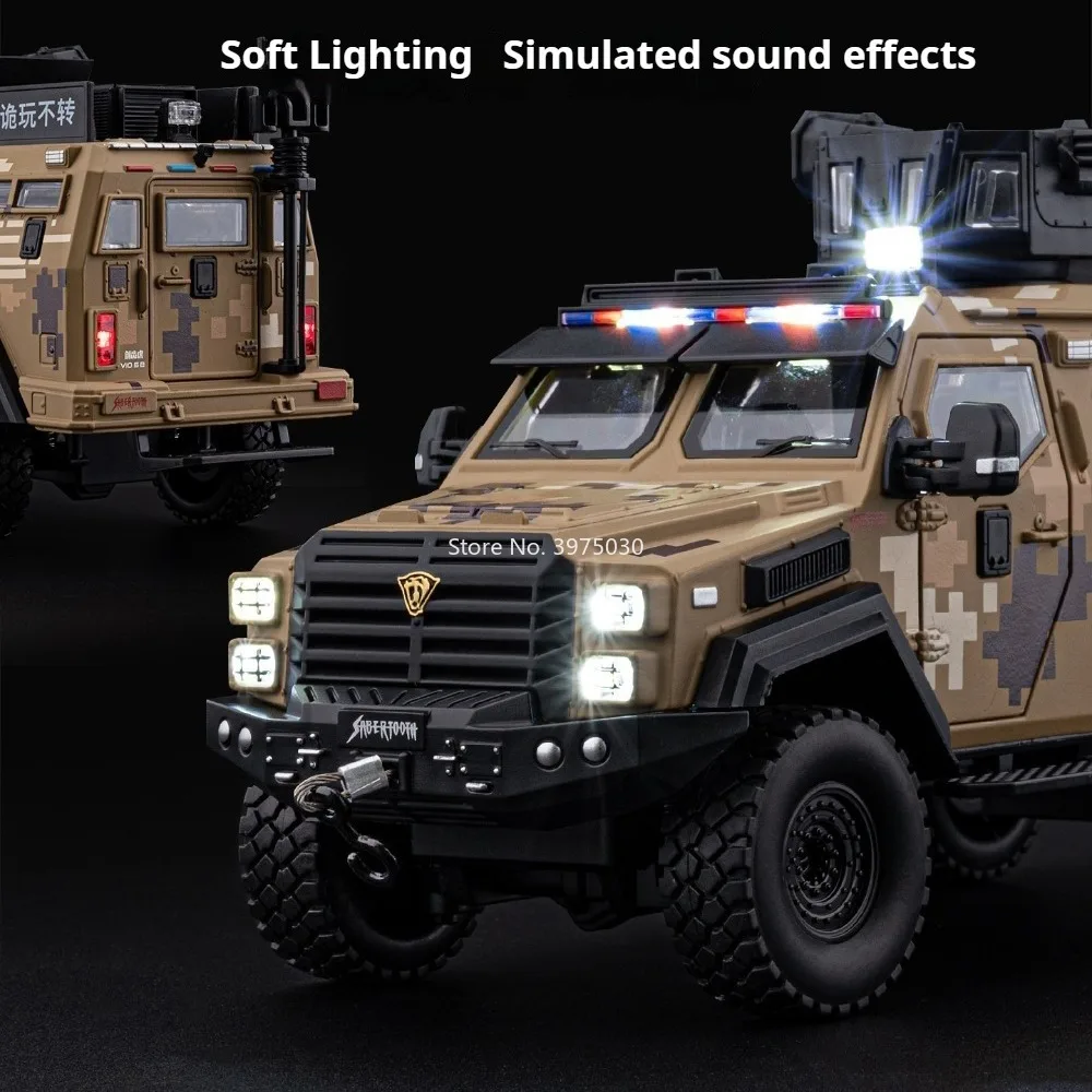 1:24 Sabertooth Military Vehicle Model 4 1:24 Sabertooth Military Vehicle Model - Image 4