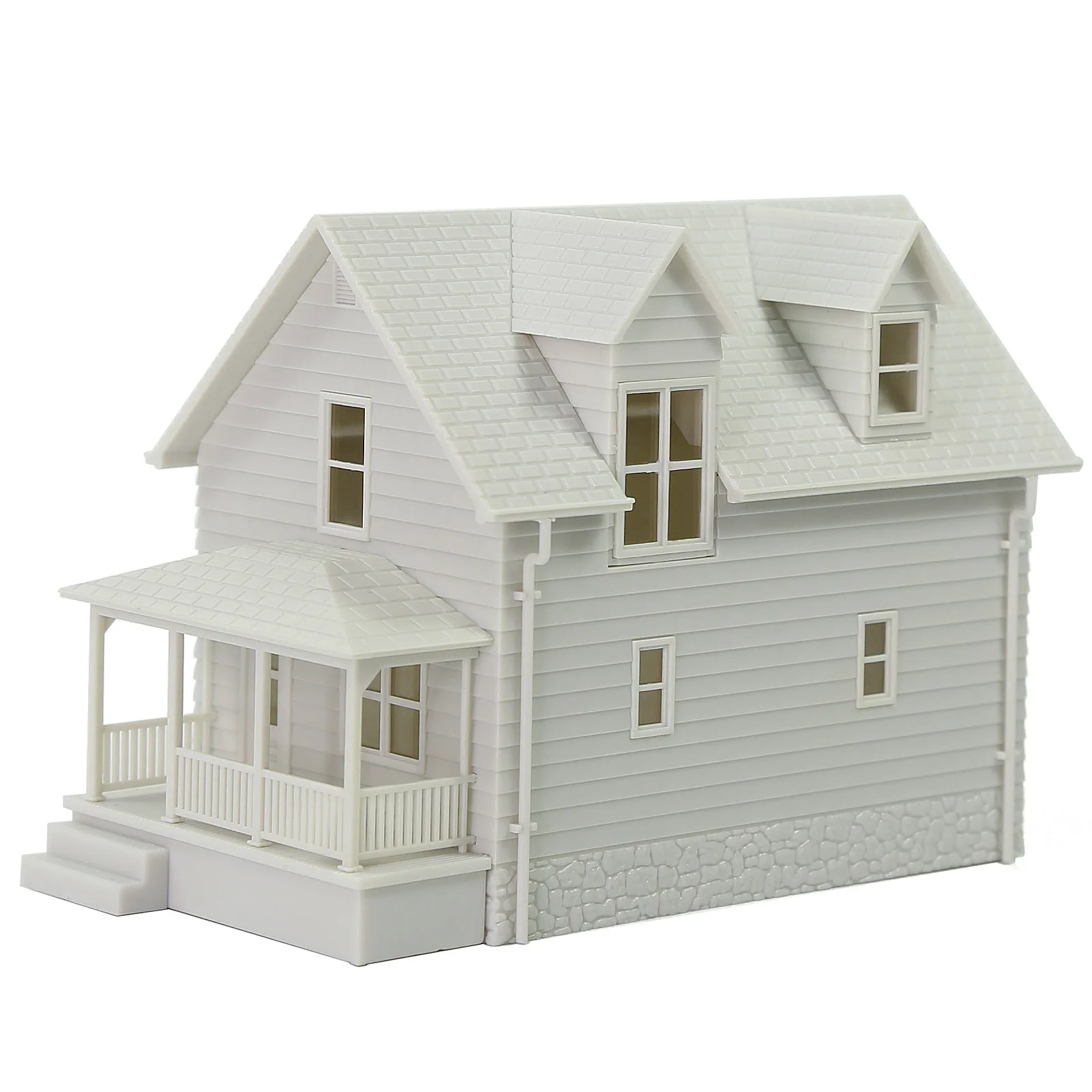 N Scale Model Village House Set 7 N Scale Model Village House Set - Image 7