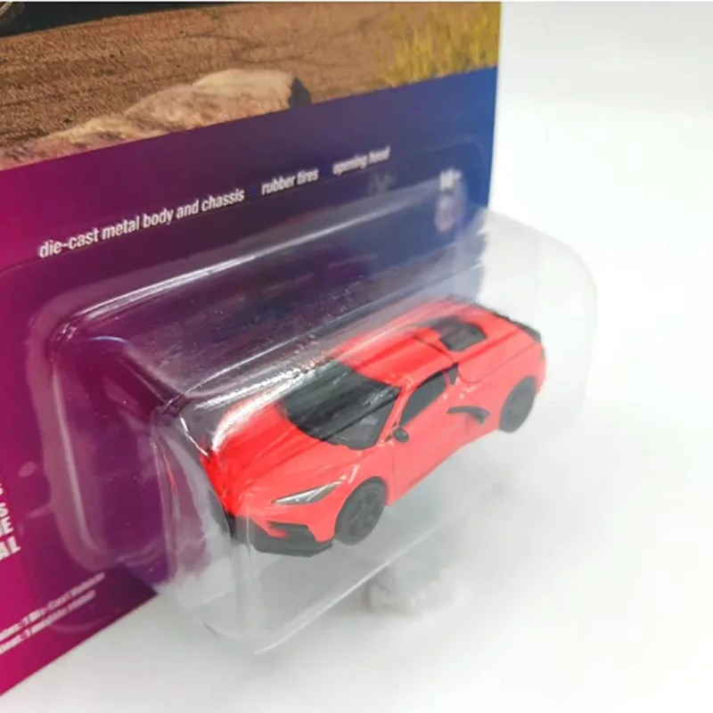 2022 Chevrolet Corvette 1/64 Diecast Model in Blue 6 2022 Chevrolet Corvette 1/64 Diecast Model in Blue - Image 6