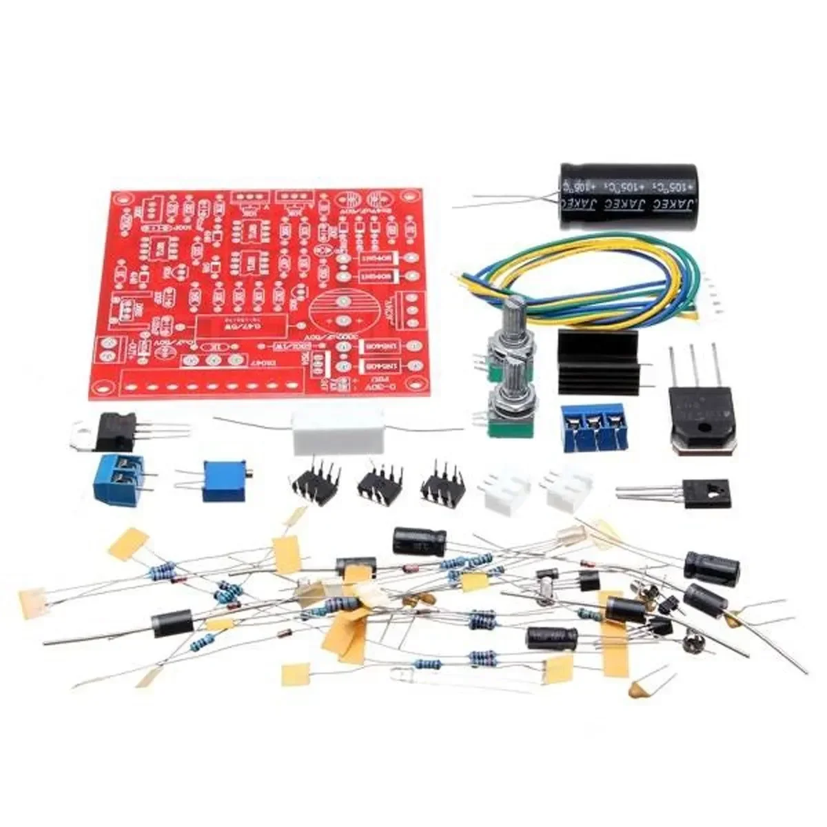 DIY Adjustable Power Supply Kit for Electronics 3 DIY Adjustable Power Supply Kit for Electronics - Image 3
