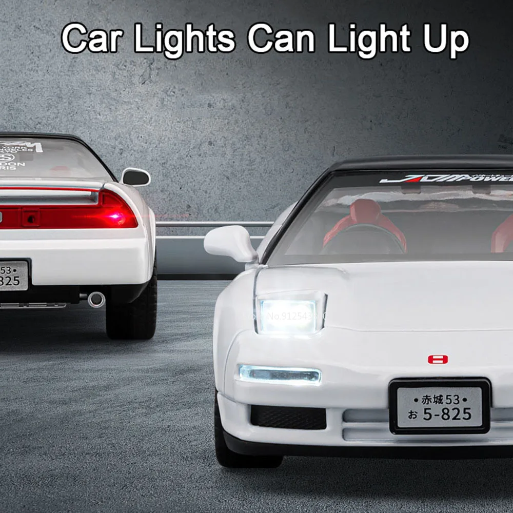 White Honda NSX Diecast Model 1:22 Scale 5 White Honda NSX Diecast Model 1:22 Scale - Image 5