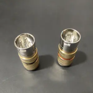 Rhodium Plated XLR Audio Connectors Set 15 S3a6cbeba2d864cd18b97730c4d26bf86Q