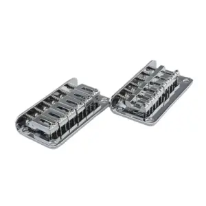 Chrome Fixed Guitar Bridge Set Models 0269 & 0281 9 S3a6fc63a990e4d2f94680b25d9f4cd80n