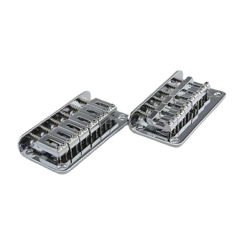 Chrome Fixed Guitar Bridge Set Models 0269 & 0281 2 Chrome Fixed Guitar Bridge Set Models 0269 & 0281 - Image 2