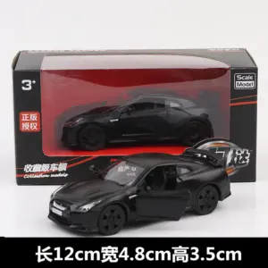 1:36 Scale Diecast Nissan GTR Model 11 S3a7d70dc3004416894c2f3e57c260c5ft