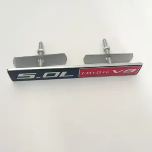 5.0 COYOTE V8 Alloy Badge for Ford Vehicles 15 S3a808cbfb45a4adba0e0911e27260a887