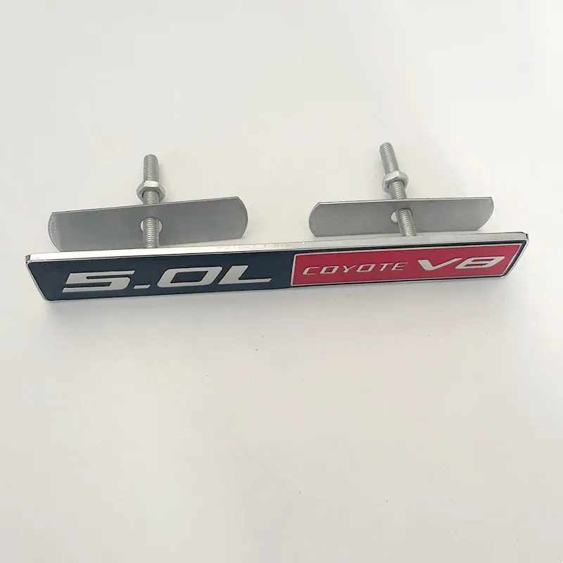 5.0 COYOTE V8 Alloy Badge for Ford Vehicles 6 5.0 COYOTE V8 Alloy Badge for Ford Vehicles - Image 6