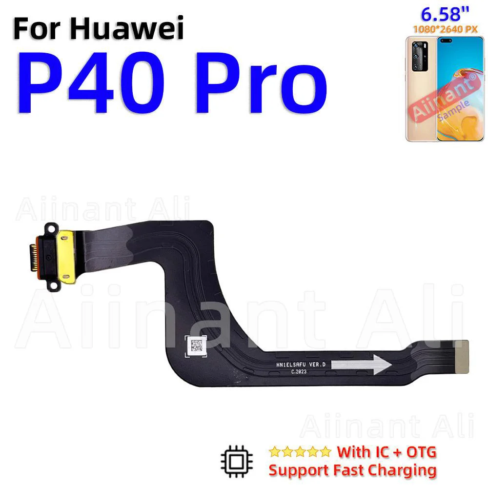 Huawei USB Port Flex Cable for P40 & P50 Pro 7 Huawei USB Port Flex Cable for P40 & P50 Pro - Image 7