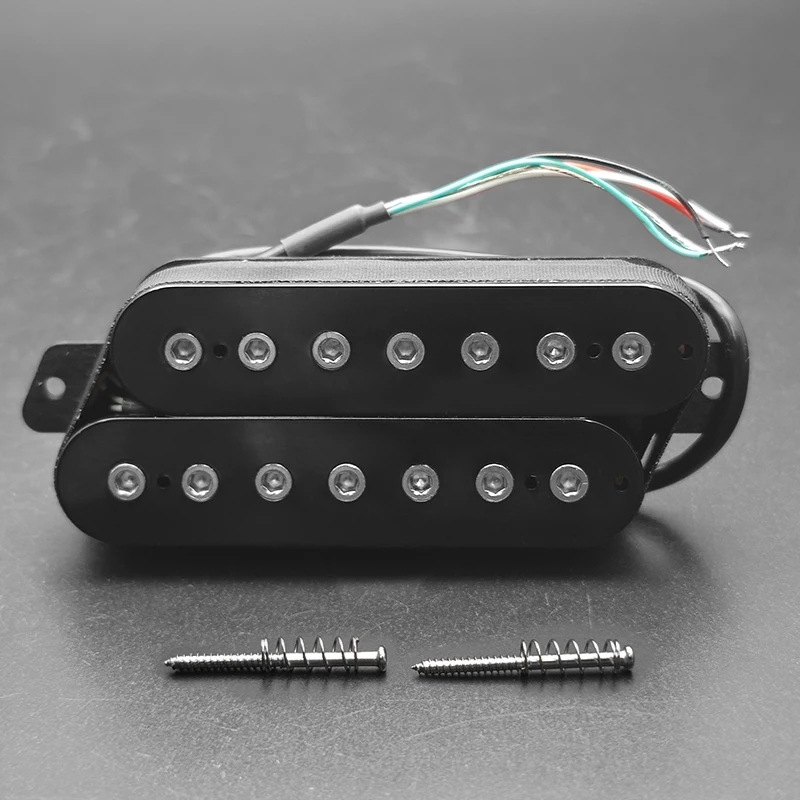 Black Headless 7-String Humbucker Pickup 4 Black Headless 7-String Humbucker Pickup - Image 4