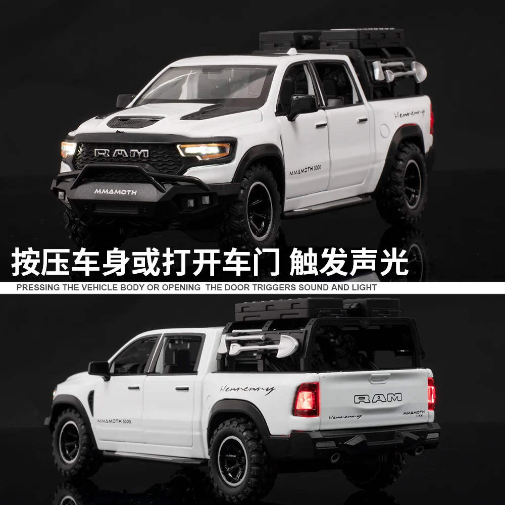 1:32 Diecast Dodge RAM 1000 TRX Mammoth Model 4 1:32 Diecast Dodge RAM 1000 TRX Mammoth Model - Image 4