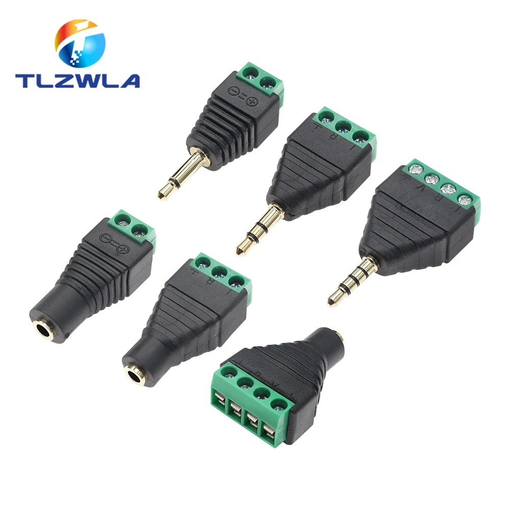 3.5mm Stereo Jack to RCA Mono Adapter with Screw Terminals 3 3.5mm Stereo Jack to RCA Mono Adapter with Screw Terminals - Image 3