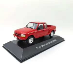 Vibrant Red Ford Ranger Sport 1998 Diecast Model