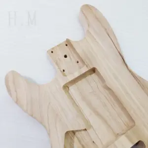 Maple Electric Guitar Body for Custom Builds 10 S3ab0d2824dba428d901d7ea7847876f7t