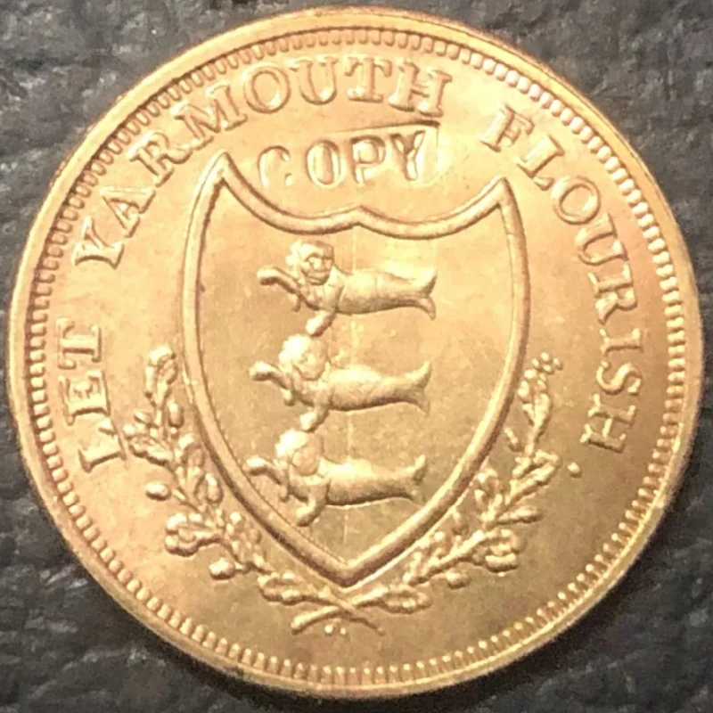 1792 Yarmouth Antique-Style Conder Token 2 1792 Yarmouth Antique-Style Conder Token - Image 2