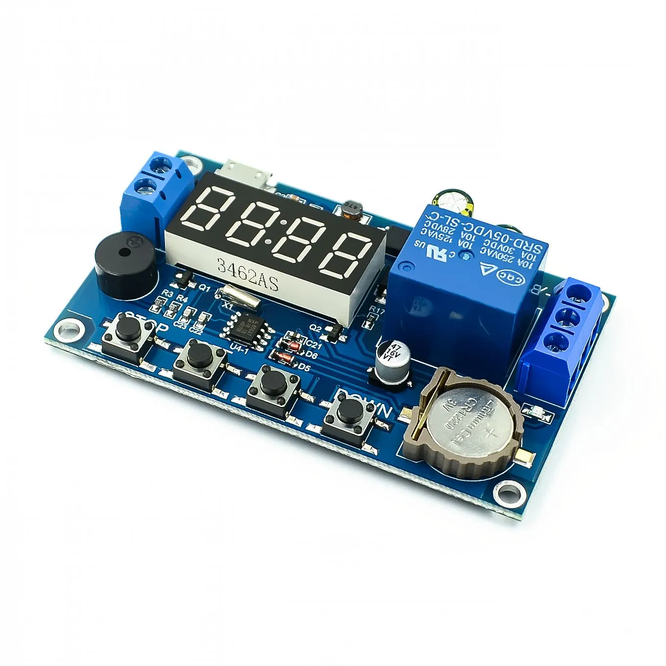 Advanced 5-60V Real-Time Timing Relay Module 2 Advanced 5-60V Real-Time Timing Relay Module - Image 2