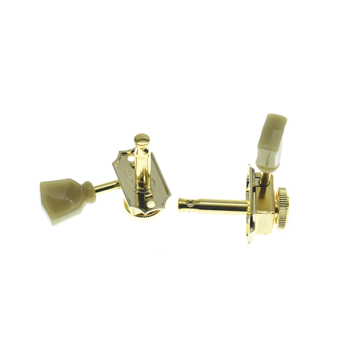 Vintage Gold Locking Tuner Set for Les Paul 4 Vintage Gold Locking Tuner Set for Les Paul - Image 4