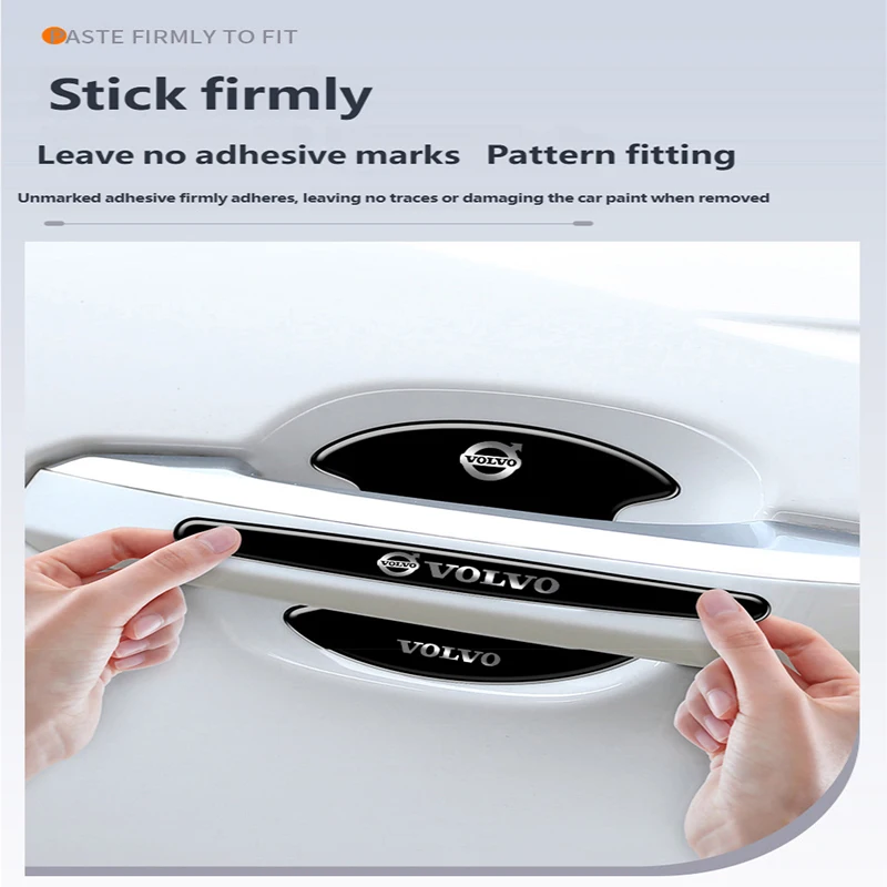 Car Door Handle Protector Stickers Set of 4 or 8 4 Car Door Handle Protector Stickers Set of 4 or 8 - Image 4