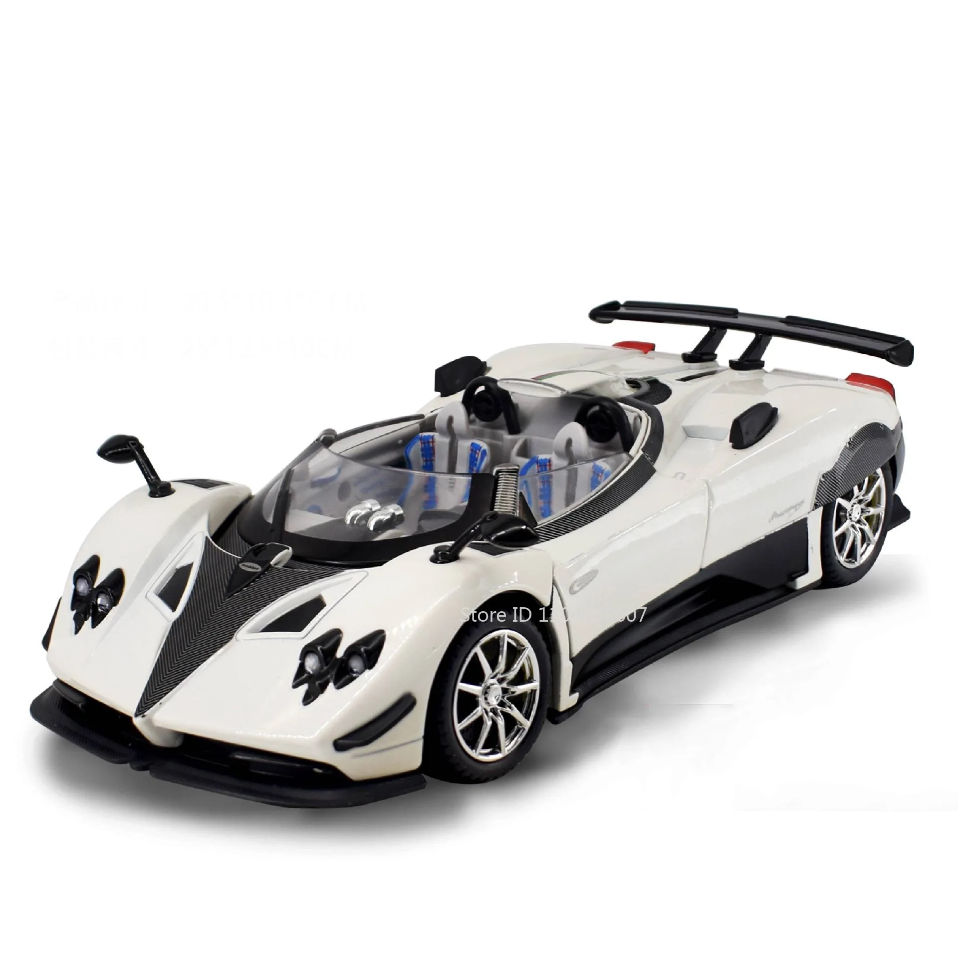 1:24 Pagani Huayra Diecast Model Car 9 1:24 Pagani Huayra Diecast Model Car - Image 9
