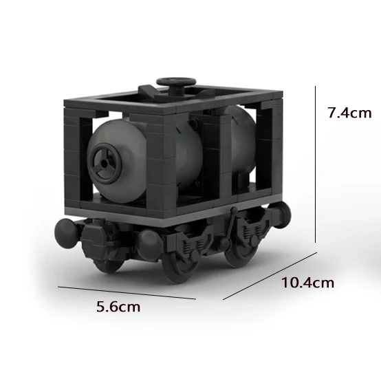 Freight Train Car Building Set Model 92088 8 Freight Train Car Building Set Model 92088 - Image 8