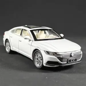 White 1:32 Scale Volkswagen CC Diecast Model 14 S3b1949a95dd0454390dee7208d253769y
