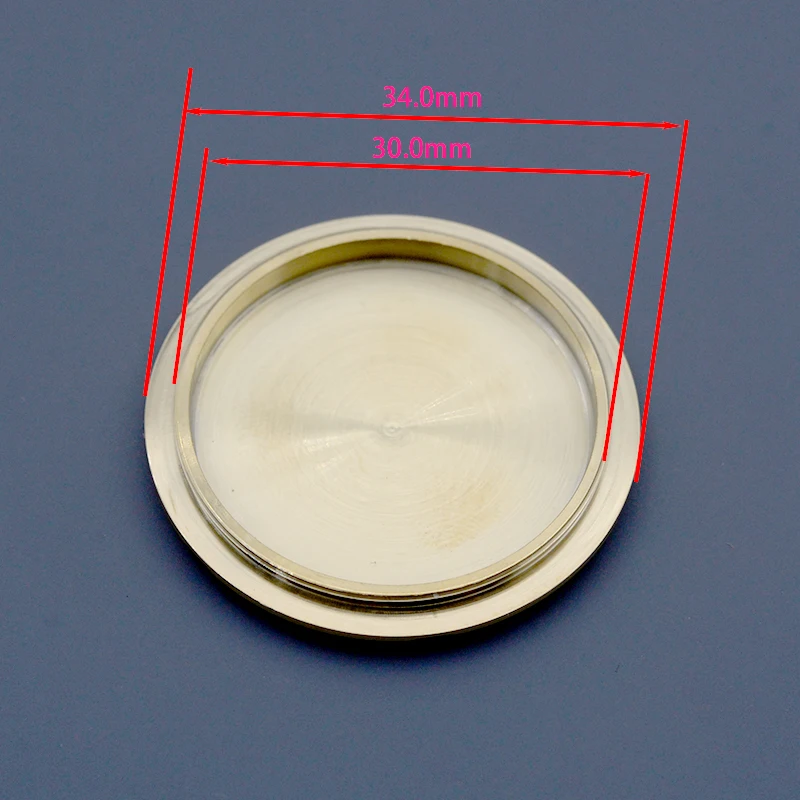 Blue Stainless Steel Watch Case Back for NH35/NH36 4 Blue Stainless Steel Watch Case Back for NH35/NH36 - Image 4