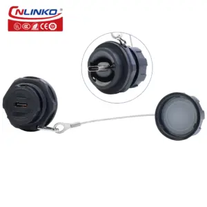 Waterproof USB Panel-Mount Socket with IP67 Rating 19 S3b52fe27a8ce42cfb452deb78b88be5aX