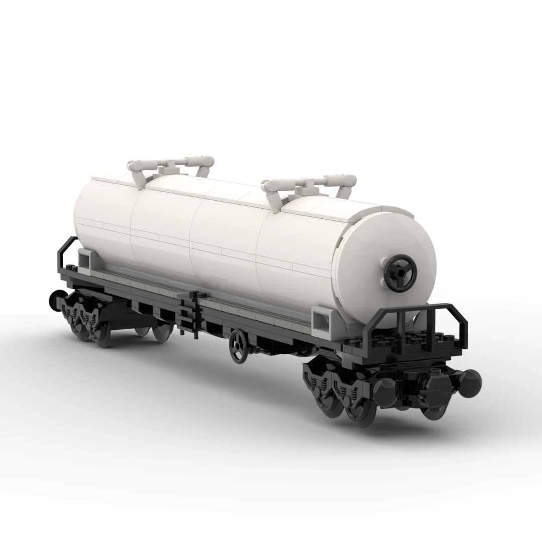 White Oil Tank Car Model Set for Railways 5 White Oil Tank Car Model Set for Railways - Image 5