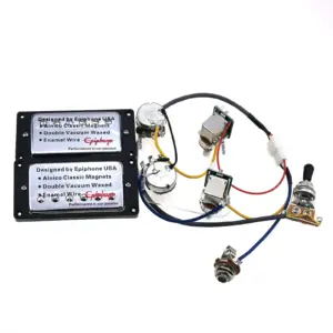 Humbucker Pickup & Wiring Harness Set 12 S3b6d2f29afbe4166bd4ed6e33d7be0dbf