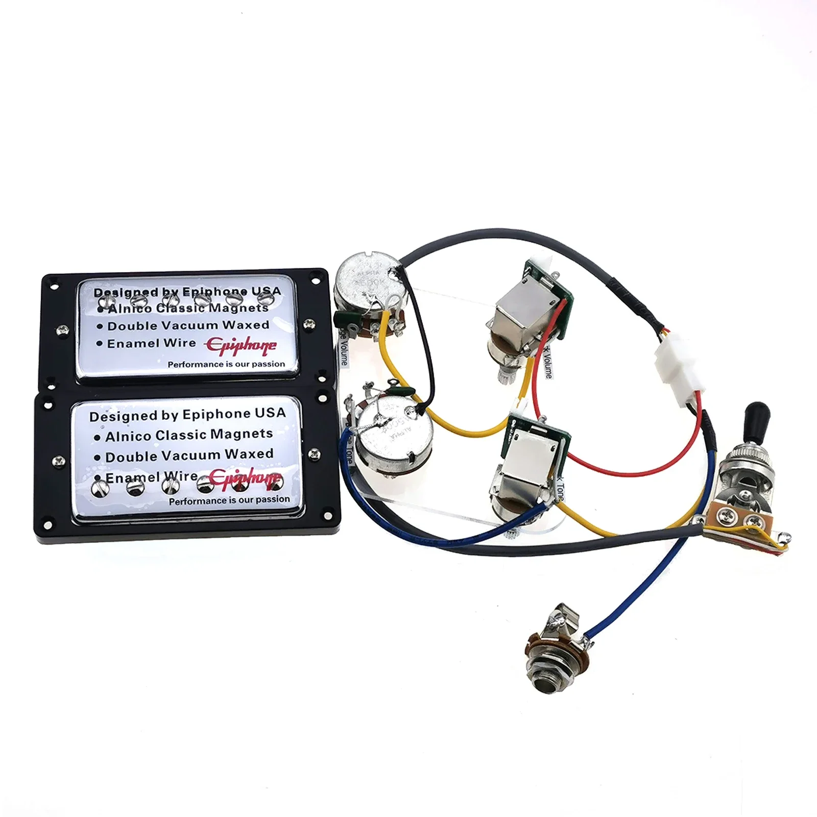 Humbucker Pickup & Wiring Harness Set 3 Humbucker Pickup & Wiring Harness Set - Image 3