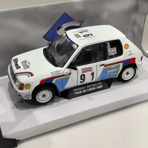 1989 Peugeot 205 Rallye Diecast Model 1:18 Scale 7 S3b75c15a97374acc9836557a5d5b111dY