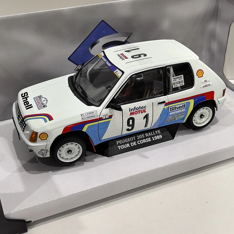 1989 Peugeot 205 Rallye Diecast Model 1:18 Scale 2 1989 Peugeot 205 Rallye Diecast Model 1:18 Scale - Image 2