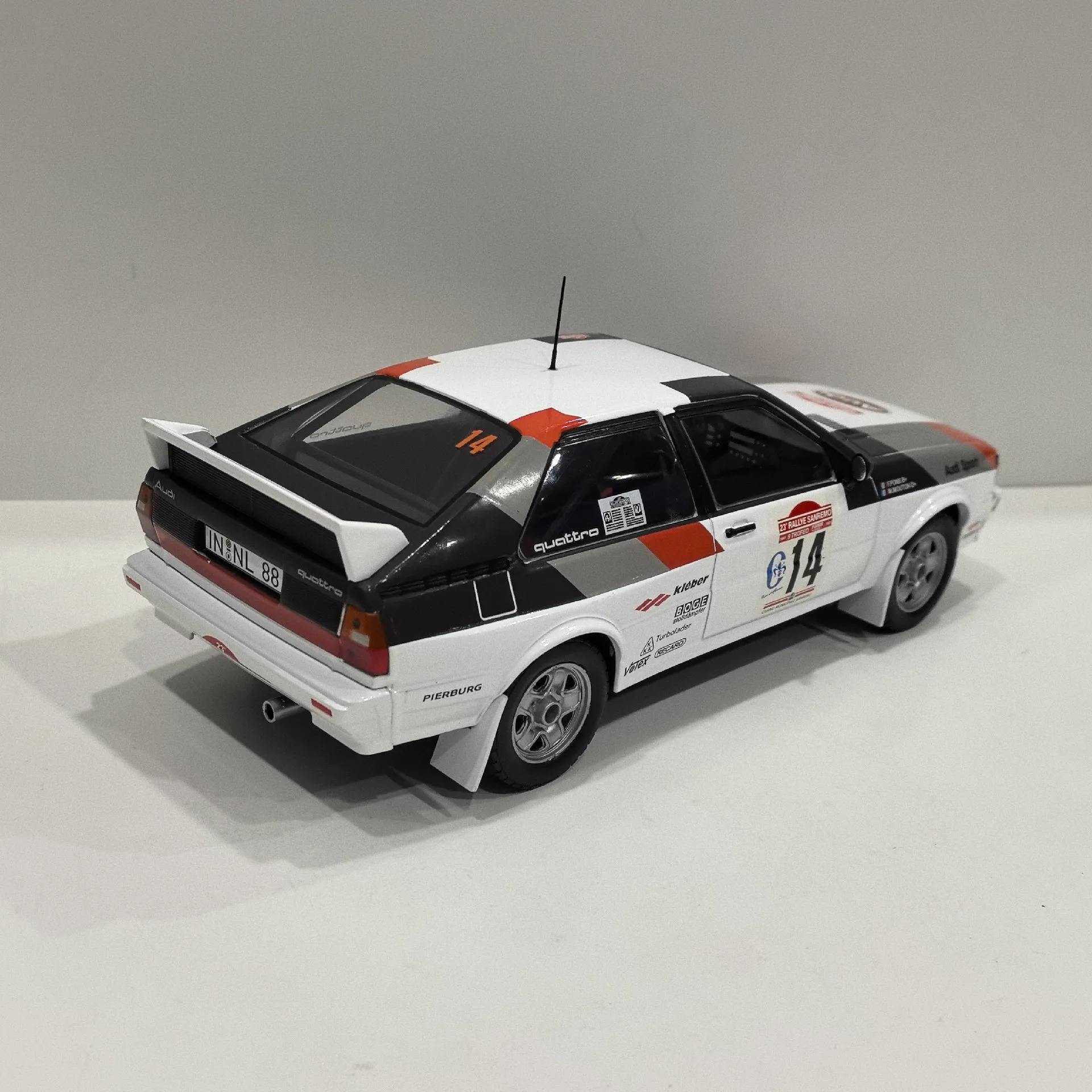 Diecast Audi Quattro Rally Model 1/18 Scale 5 Diecast Audi Quattro Rally Model 1/18 Scale - Image 5