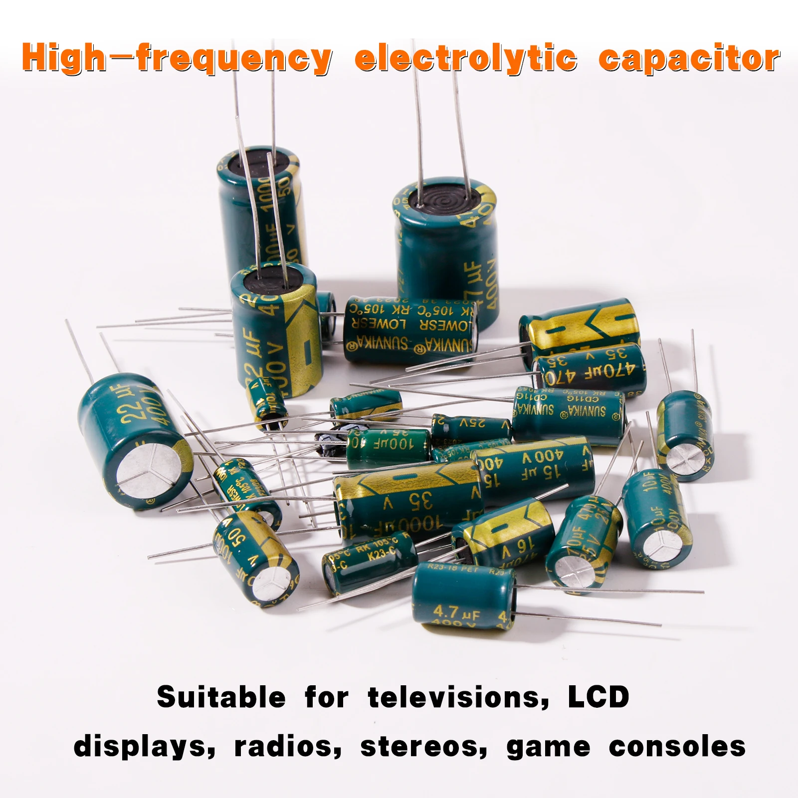 High-Frequency Electrolytic Capacitor Set (150 pcs) 4 High-Frequency Electrolytic Capacitor Set (150 pcs) - Image 4