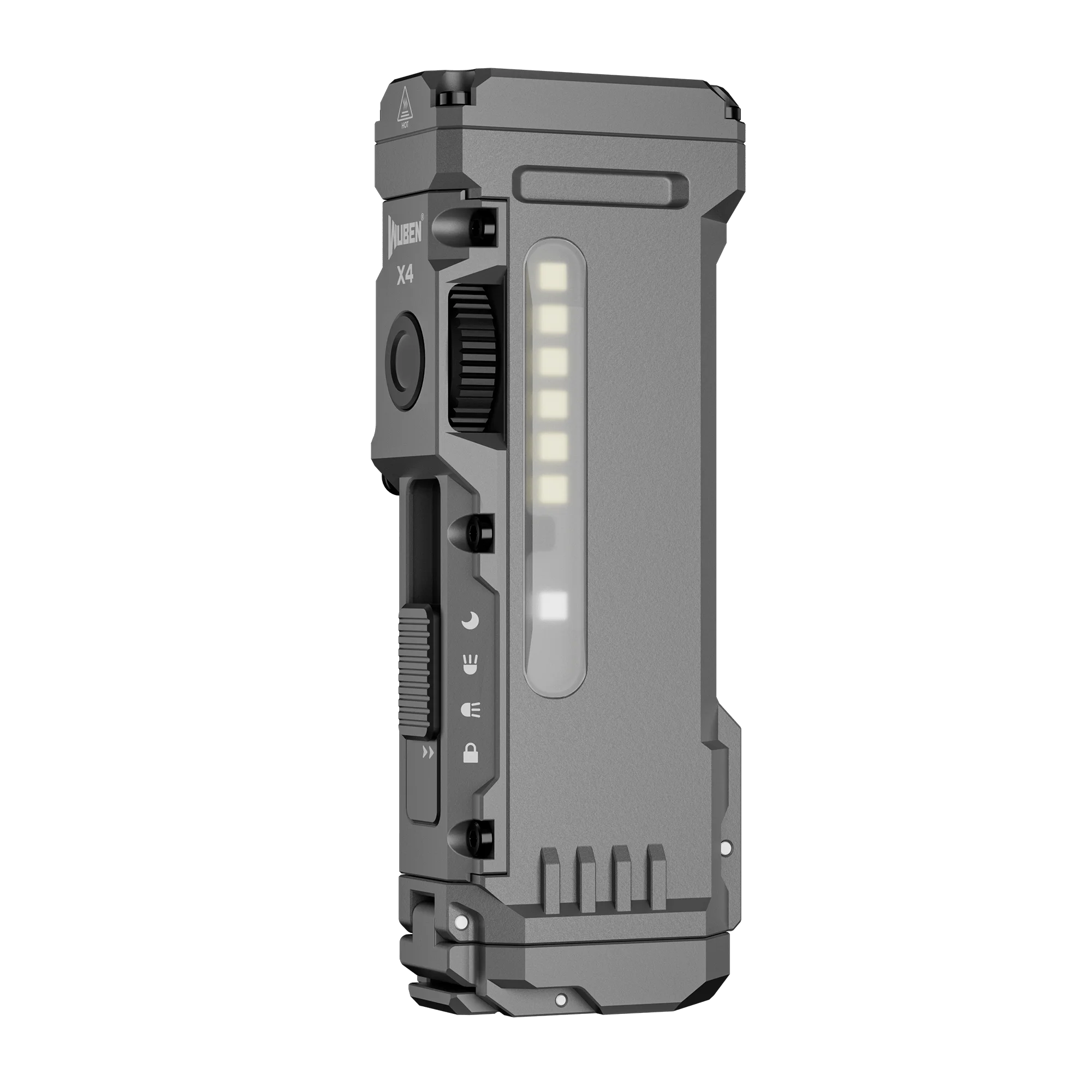 X4 EDC Flashlight in Grey with 1500 Lumens 5 X4 EDC Flashlight in Grey with 1500 Lumens - Image 5