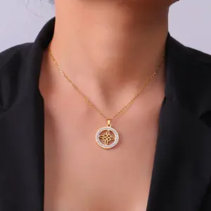 Elegant Witch Knot Necklace for Women 14 S3bd76866300a4eb88fb9d3415a22df6eu