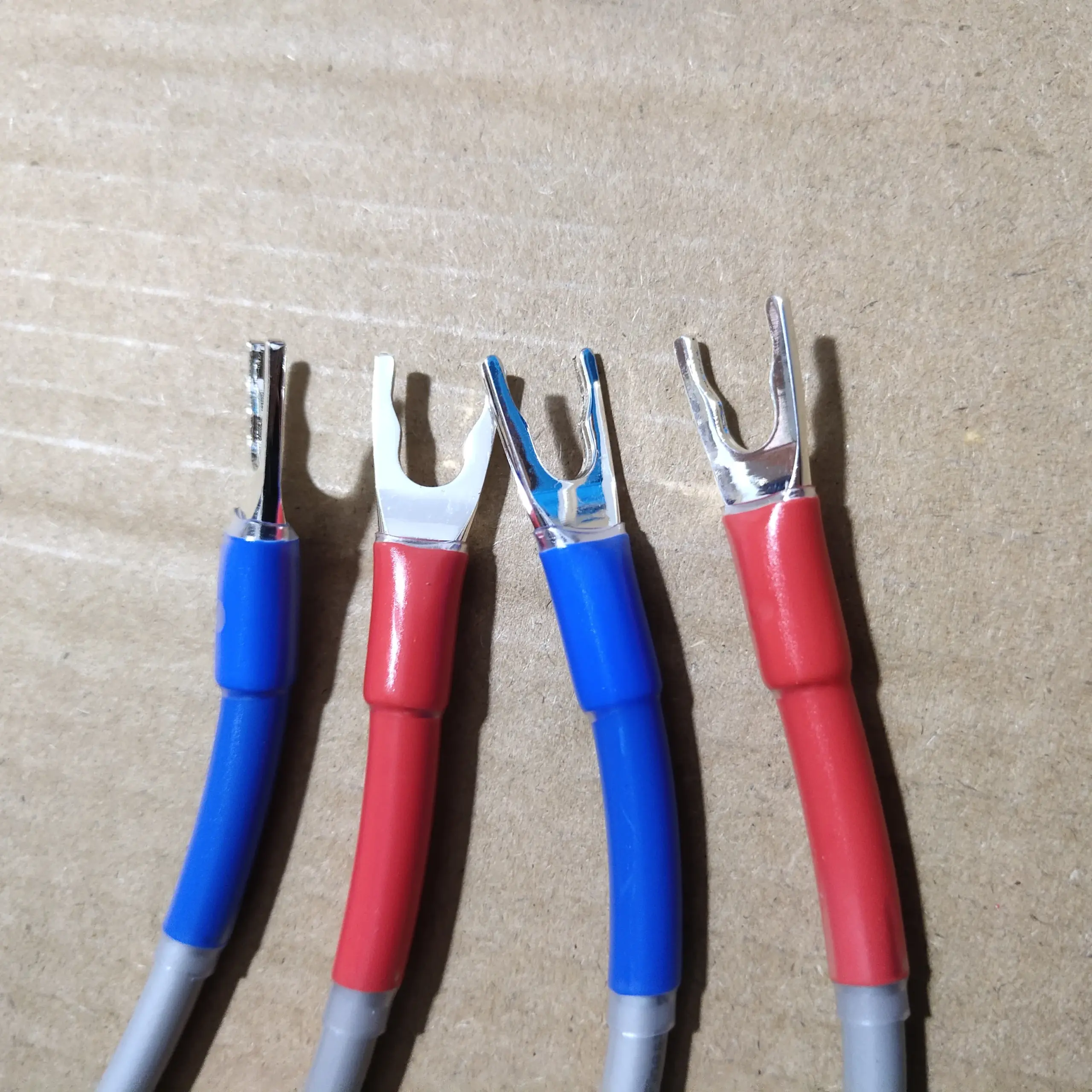 British Sterling Silver Speaker Jumper Cables Set 3 British Sterling Silver Speaker Jumper Cables Set - Image 3