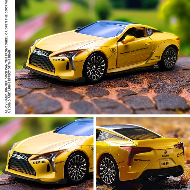 1:32 Scale Lexus LC500 Diecast Model 6 1:32 Scale Lexus LC500 Diecast Model - Image 6