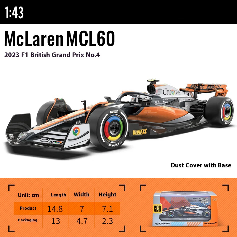 1:43 McLaren F1 Diecast Model for Collectors 8 1:43 McLaren F1 Diecast Model for Collectors - Image 8