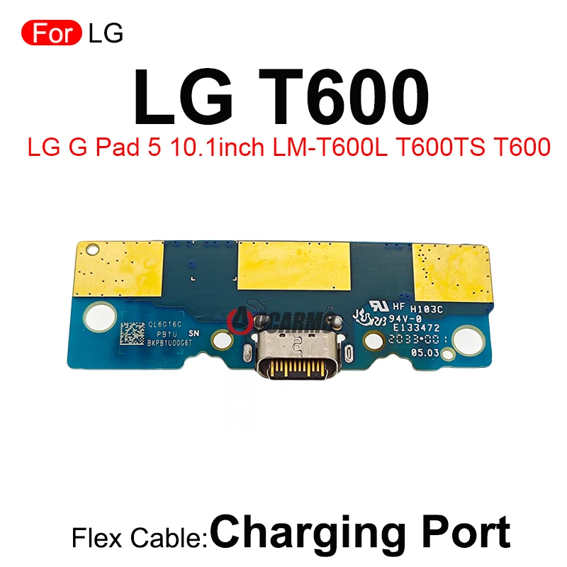 LG G Pad 5 USB Charging Dock Replacement for LM-T600L 2 LG G Pad 5 USB Charging Dock Replacement for LM-T600L - Image 2