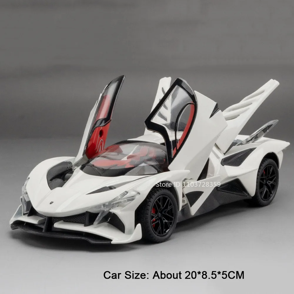 Pink Apollo EVO Miniature Model 1:24 Scale 7 Pink Apollo EVO Miniature Model 1:24 Scale - Image 7