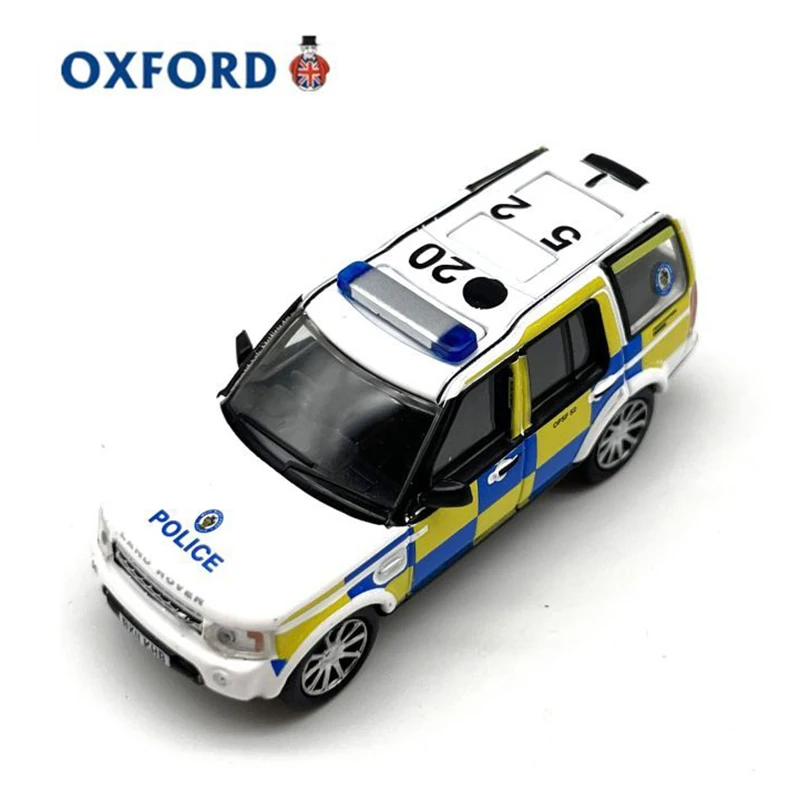 White Police SUV Miniature Model 1:76 Scale 2 White Police SUV Miniature Model 1:76 Scale - Image 2