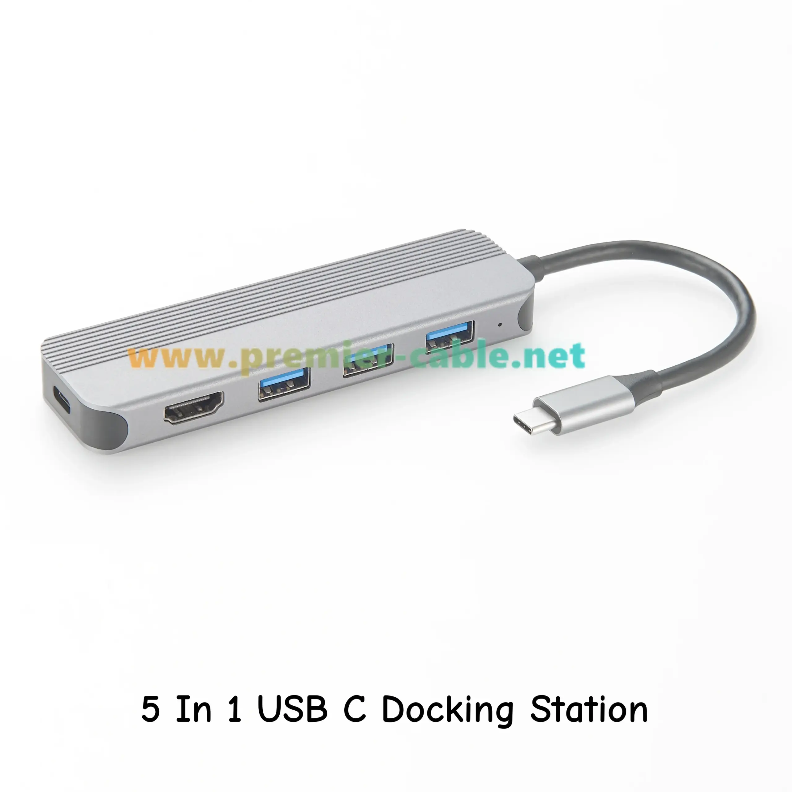 Space Grey USB-C Docking Station with 4K HDMI 2 Space Grey USB-C Docking Station with 4K HDMI - Image 2